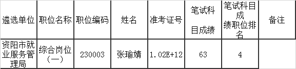 资阳市市直机关公开遴选公务员面试递补资格复审.png