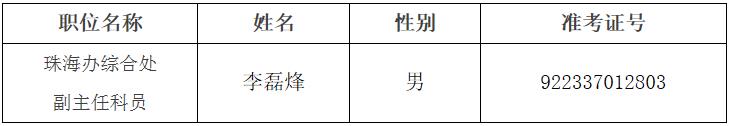 中央人民政府驻澳门特别行政区联络办公室递补名单0805.jpg