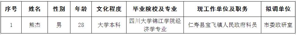 2015年市委政研室面向基层公开遴选公务员拟调人员名单.jpg