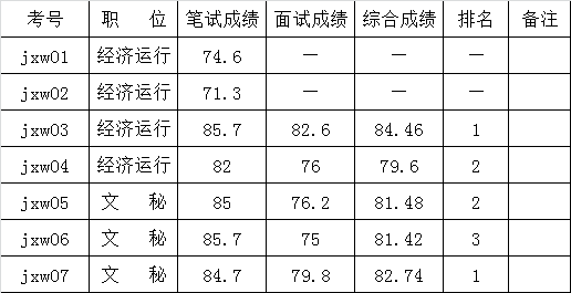 市经信委公开遴选公务员综合成绩公示.png