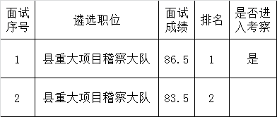 黄平县发展和改革局2016年公开遴选工作人员面试成绩表.png