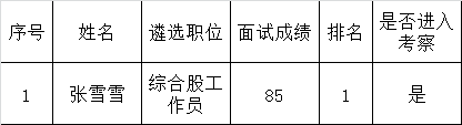 黄平县国有资产监督管理办公室2016年公开遴选工作人员面试成绩表.png